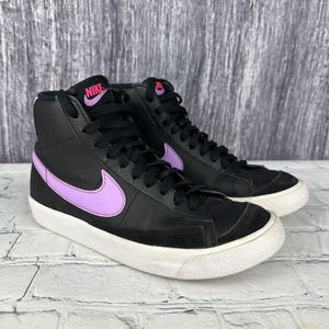 Nike Blazer Mid '77 Black Fuchsia DA4086-005 Women Size 7.5/Youth Size 6y